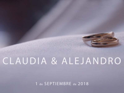 Claudia y Alejandro 2018